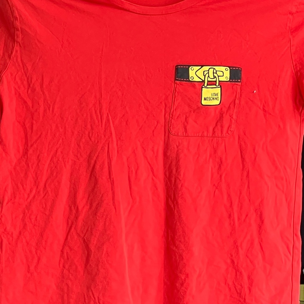 LOVE MOSCHINO Red T-Shirt